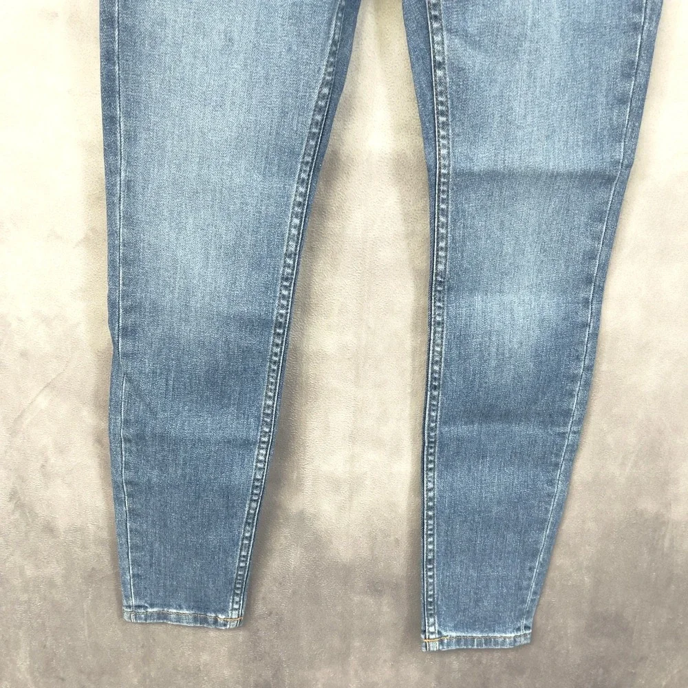 Everlane High Rise Skinny Jeans Womens 23 Stretch Minimalist Indie‎ Clean Girl